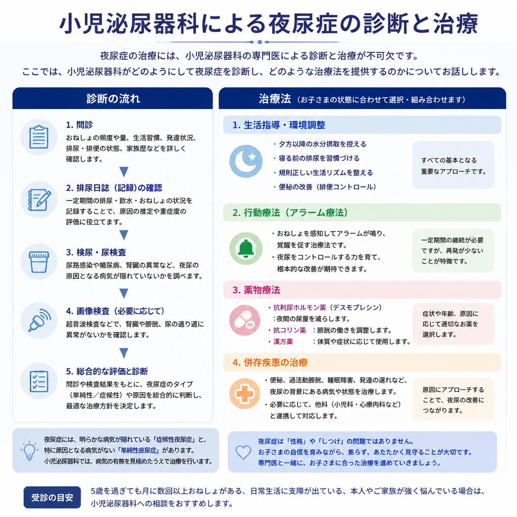 小児泌尿器科の重要性と専門医の役割