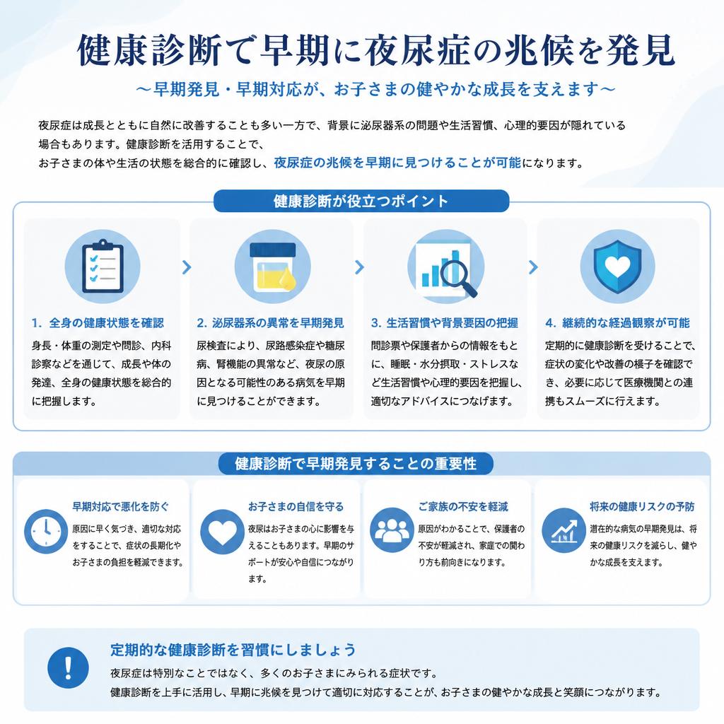 健康診断が示す、治療の第一歩